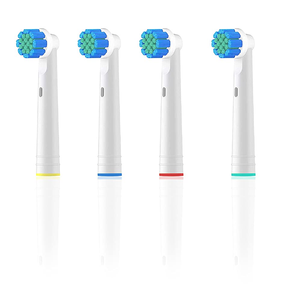MAYCREATE Oral B Electric Tooth Brushes Head, 4Pcs Toothbrush Heads Compatible with Oral B, Works with Sensitive(EB-28) MAYCREATE Oral B Electric Tooth Brushes Head, 4Pcs Toothbrush Heads Compatible with Oral B, Works with Sensitive(EB-28)